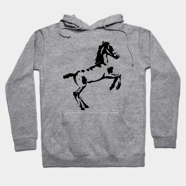 Shadowplay Foal Hoodie by quingemscreations